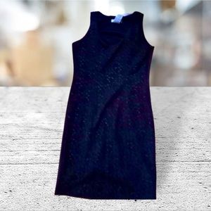 NWOT Slimfabulous SzS Front Black Sequins Dress